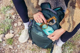 Gregory Swift 16L H2O Women's Day Hiking Backpack, Breathable Foam Backpanel, 2L Water Reservoir Included, One Size Fits All, Emerald Frost