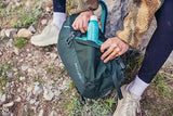 Gregory Swift 16L H2O Women's Day Hiking Backpack, Breathable Foam Backpanel, 2L Water Reservoir Included, One Size Fits All, Emerald Frost