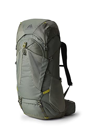 Gregory Zulu 55L Unisex Hiking/Backpacking Pack, Freefloat Hipbelt, Internal Hydration Sleeve For Water Bladder, (Reservoir Not Included), Medium/Large, Forage Green