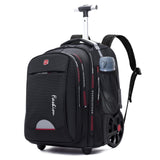 GUANGJUYUAN Rolling Backpack for Adults, 22 Inch Backpack with Wheels for Business, College Student and Travel Commuter, Waterproof | Backpacks4Less