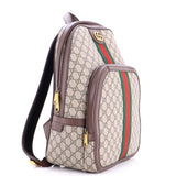 Gucci, Pre-Loved Ophidia Backpack GG Coated Canvas Medium, Brown