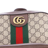 Gucci, Pre-Loved Ophidia Backpack GG Coated Canvas Medium, Brown
