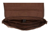GUESS Men's Messenger, Brown, Medium