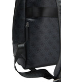 GUESS Milano Quattro G Backpack with Two - Compartment Construction and Silver - Tone Hardware