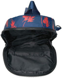 GUESS Originals Red Mini Backpack, Navy Multi