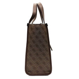 Guess SB866522 Sylvana Women's Handbag, LATTE LOGO/BROWN