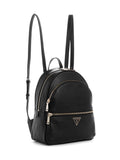 GUESS womens Manhattan Large Backpack, Black, One Size US