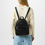 GUESS womens Manhattan Large Backpack, Black, One Size US