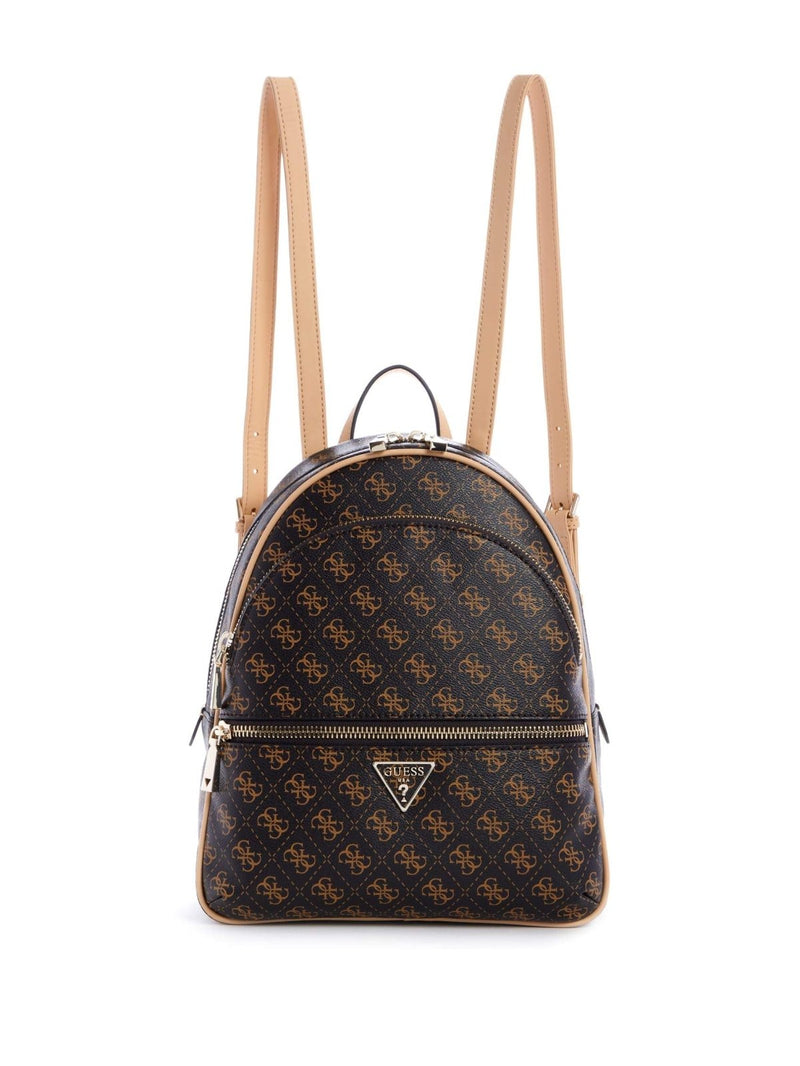 GUESS Womens Manhattan Large Backpack, Brown