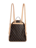 GUESS Womens Manhattan Large Backpack, Brown