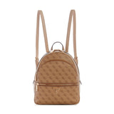 GUESS Womens Manhattan Large Backpack, Latte Logo