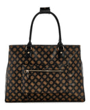 GUESS Women's Wilder Shopper Tote, Brown