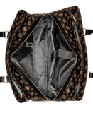 GUESS Women's Wilder Shopper Tote, Brown