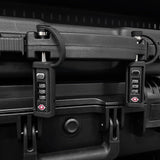Gun Case Lock TSA Approved Locks for Gun Case,Cut - Proof Padlock for Guns/Rifles/Hard Pistol Cases/Firearms/Handguns/Revolvers/Camera/Drone/Equipments/Instruments/Tools Protective Hard Cases(Black)