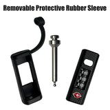 Gun Case Lock TSA Approved Locks for Gun Case,Cut - Proof Padlock for Guns/Rifles/Hard Pistol Cases/Firearms/Handguns/Revolvers/Camera/Drone/Equipments/Instruments/Tools Protective Hard Cases(Black)