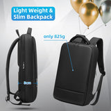 GYakeog Slim Laptop Backpack for Men 15.6 inch Business Computer Backpack with Compartment Waterproof Anti - Theft Aesthetic Compact Bag for Travel Work College