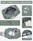 Gym Bag Womens Mens with Shoes Compartment and Wet Pocket Travel Duffel Bag for Women for Plane Sport Gym Tote Bags Swimming Yoga Waterproof Weekend Overnight Carry on Bag Hospital Holdalls