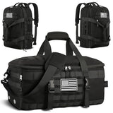 Gym Bags for Men Women, Carry On Luggage 22x14x9 Airline Approved, Tactical Duffle Bag with Shoe Compartment, 3 in 1 Carry on Travel | Backpacks4Less