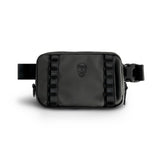 Gymreapers Travel Small Crossbody Bags for Men & Women with Hidden Pocket - Waterproof Crosssbody Fanny Pack for Men with Adjustable Shoulder Sling Belt for Traveling, Running & Hiking (Gunmetal)