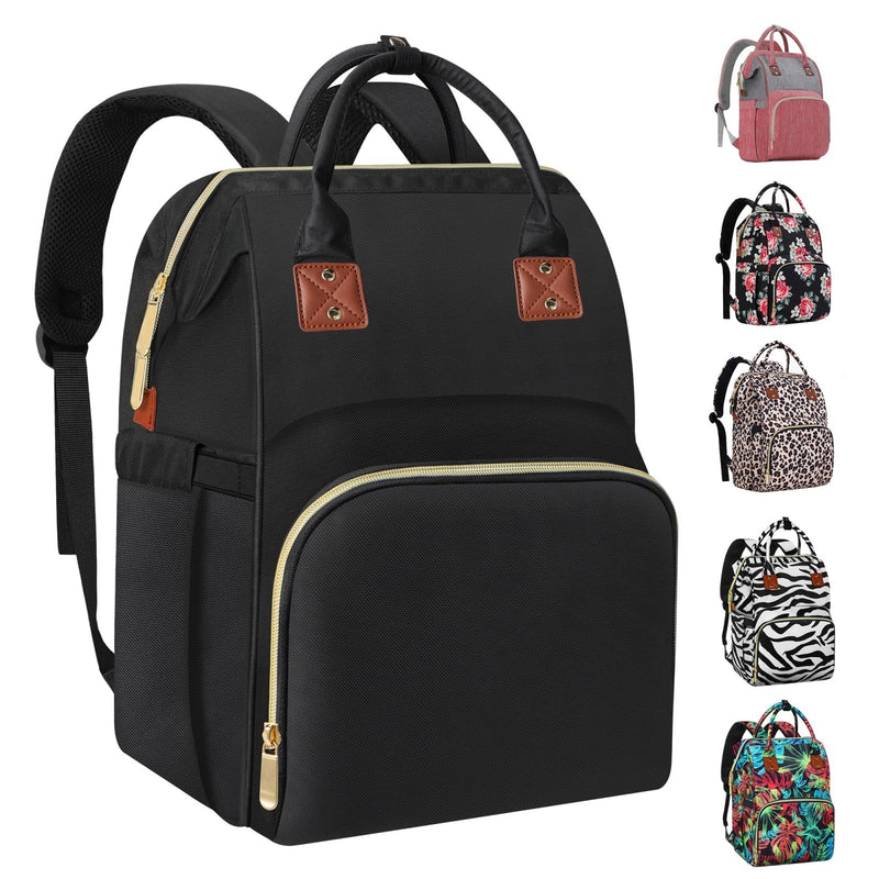 HABOPET Diaper Bag Backpack, Multi - Function Baby Boys and Girls Bag, Travel Waterproof Diaper Backpack Tote Bag, Baby Registry Search & Shower Gifts - Essentials Baby Backpack for Mom/Dad
