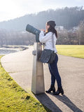 HAIKU To Go Convertible 2.0 Crossbody and Backpack Messenger-Style Travel Bag with Adjustable Shoulder Straps, Dual Pockets, Deep Forest
