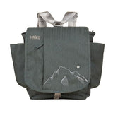 HAIKU To Go Convertible 2.0 Crossbody and Backpack Messenger-Style Travel Bag with Adjustable Shoulder Straps, Dual Pockets, Deep Forest