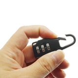 HAJXZH 6 Pcs Luggage Combination Locks Padlock Zinc Alloy Small Safe Combination Padlock, for Backpacks Bags Suitcases Luggage Briefcases Notebook (6 Colors)