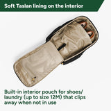 Halfday Roamer All - in - One Travel Backpack | 15” Laptop Compartment, Built - In Shoe/Laundry Pouch, Magnetic Sternum Strap, Padded Shoulder Support | Weekend & Business Trip Carry - on Bag, Olive