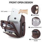 Hanke 16 Inch Underseat Carry On Luggage With Wheels, Small Rolling Suitcase Lightweight Under Seat Carry On Bag, Airline Approved Personal Item Overnight Softside Travel Luggage Bag,Coffee