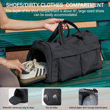 Hanke Cloud Carry On Luggage Bags for Travel Carry On Bag for Women Lightweight Travel Tote Bag Overnight Weekender Bag,Graphite Black