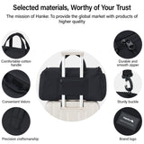 Hanke Cloud Carry On Luggage Bags for Travel Carry On Bag for Women Lightweight Travel Tote Bag Overnight Weekender Bag,Graphite Black