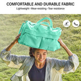 Hanke Cloud Carry On Luggage Bags for Travel Carry On Bag for Women Lightweight Travel Tote Bag Overnight Weekender Bag,Mint Green