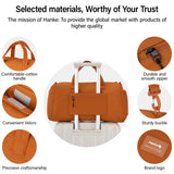 Hanke Cloud Carry On Luggage Bags for Travel Carry On Bag for Women Lightweight Travel Tote Bag Overnight Weekender Bag,Mocha Brown