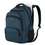 Hanke College Laptop Backpack Multi - Pocket, 18 - Inch Large Travel Backpack for Men Women, Water Resistant College Bookbag for 15.6 Inch Laptop, Casual Daily Personal Item Airline Approved,Navy Blue