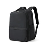 Hanke Expandable Travel Backpack 16 Inch, Full - Open Laptop Backpack Fits 15.6 Inch, Carry On Personal Item Bag with Luggage Strap, Business Work Backpack for Women Men, Black