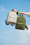 Hanke Travel Backpack for Women Men, Small College Laptop Backpack, Lightweight Water - Resistant Work Bookbag, Cute Casual Daypack for 15.6 Inch Laptop, Pine Green