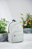 Hanke Travel Backpack for Women Men, Small College Laptop Backpack, Lightweight Water - Resistant Work Bookbag, Cute Casual Daypack for 15.6 Inch Laptop, Rock Grey