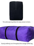 HaoHakka Extra Large Storage Duffle Bag for Travel, Big Foldable XL Duffle Bag for Traveling - Turquoise