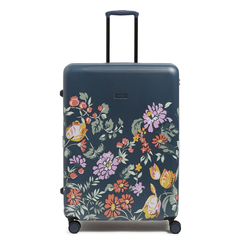 Hardside Rolling Suitcase Luggage, Fresh - Cut Floral Green, 29" Check In
