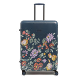 Hardside Rolling Suitcase Luggage, Fresh-Cut Floral Green, 29
