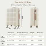 Hardside Suitcase with Spinner Wheel Lightweight TSA Lock