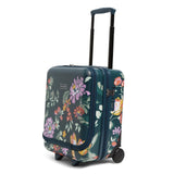 Hardside Underseat Rolling Suitcase Luggage, Fresh - Cut Floral Green