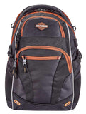Harley - Davidson Renegade II Hi - Tech External USB Port Backpack - Rust/Black