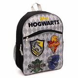 Harry Potter Hogwarts Backpack Grey 16"