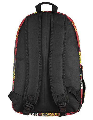 Harry Potter Hogwarts of Witchcraft and Wizardry Alumni Patch Gryffindor Allover Print Backpack Book Bag