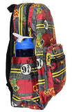 Harry Potter Hogwarts of Witchcraft and Wizardry Alumni Patch Gryffindor Allover Print Backpack Book Bag