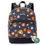 Harry Potter Mini Backpack - 10" Exclusive Woven Small Backpack with Front Pocket | Adjusts to Fit Adults, Teens, Kids | Backpacks4Less