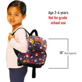 Harry Potter Mini Backpack - 10" Exclusive Woven Small Backpack with Front Pocket | Adjusts to Fit Adults, Teens, Kids