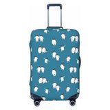Hcpwzrf Penguin Atlantic Luggage Cover, Premium Washable Suitcase Protector With Secure Zipper & Buckle Closure, Fits 18 - 32 Inch Travel Luggagelarge