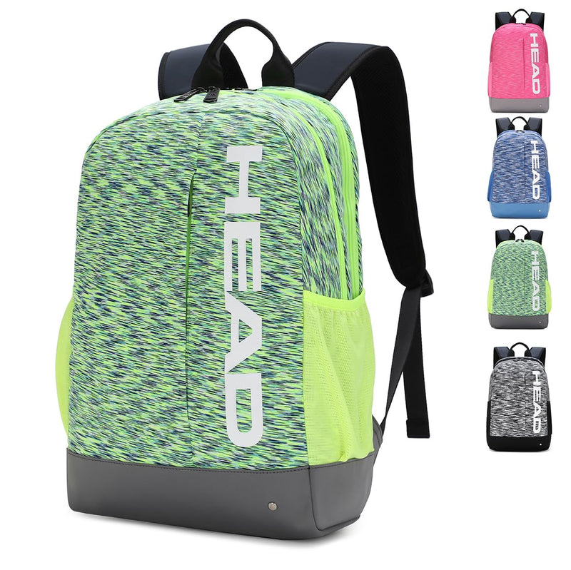 HEAD Lightweight Sport Backpack for Men & Women, Causal Backpacks with 10 Pockets for Gym/Travel/Outdoor, Daily Daypack College Backpack Fits 13.5 Inch Computer (Green)